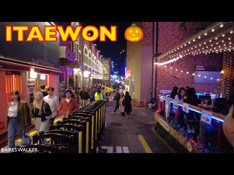 [4K]     Así fue la celebración de Halloween 2023 / ITAEWON - Seoul - Korea