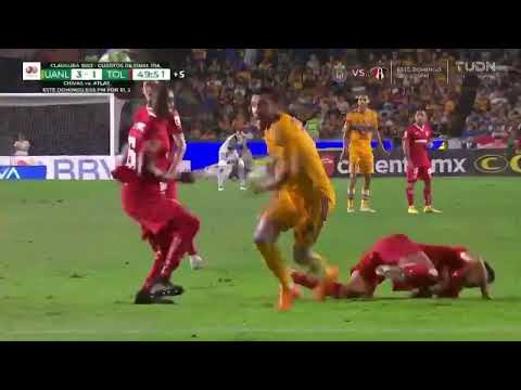 Gol de Juan Pablo Vigón | Tigres 3-1 Toluca | Liga BBVA MX - Clausura 2023 - Cuartos De Final IDA