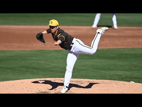 Yuki Matsui strikes out the side in his Spring Training debut for the Padres!