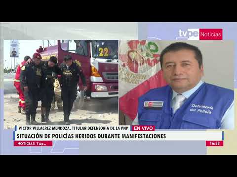 Noticias Tarde | Víctor Villacrez, titular de Defensoría de la PNP - 26/01/2023