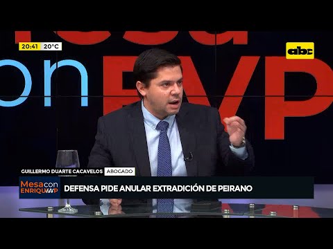 Defensa pide anular extradición de José Peirano