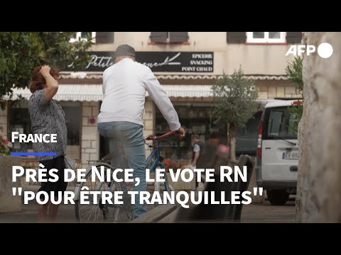 Dans l'arrière-pays niçois, des villages préservés mais RN par peur | AFP