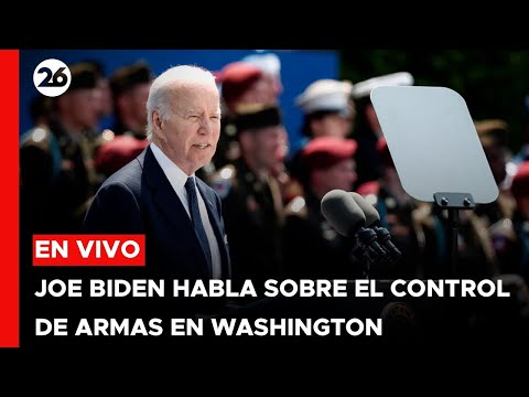 AHORA | JOE BIDEN habla sobre el control de armas en Washington