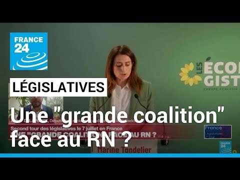 Législatives : une grande coalition face au RN ? • FRANCE 24