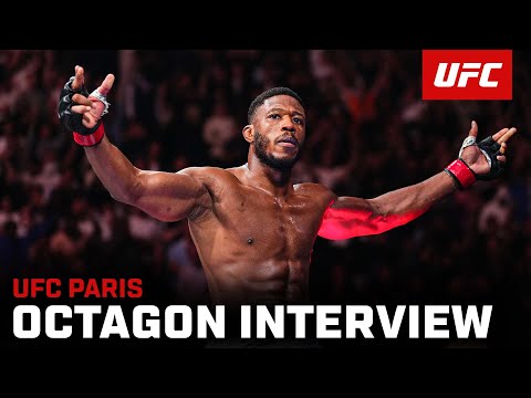 Oumar Sy Octagon Interview | UFC Paris