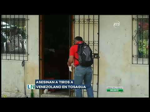 Venezolano es asesinado en el cantón Tosagua, provincia de Manabí