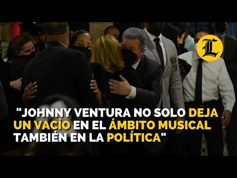 Leonel Fernández: Johnny Ventura no solo deja un vacío en el ámbito musical también en la política