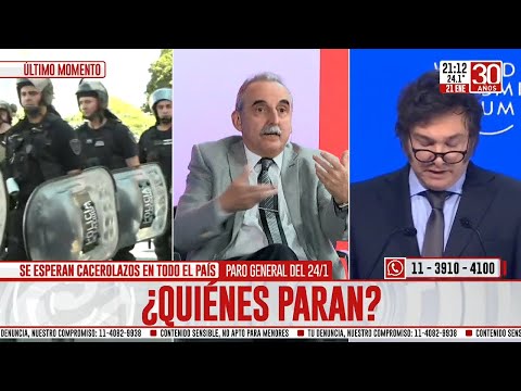 Guillermo Moreno: El presidente Milei no está en tiempo y lugar