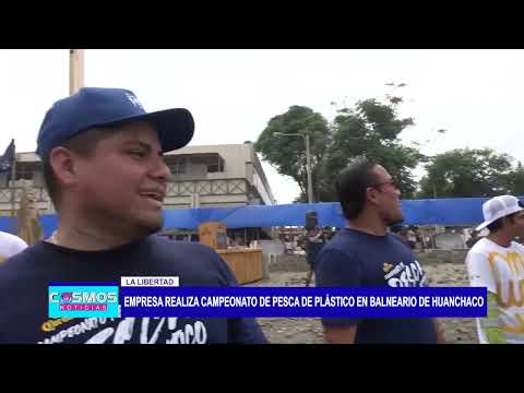 Huanchaco: Empresa realiza campeonato de pesca de plástico en balneario de Huanchaco