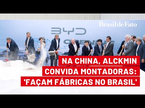 Na China, Alckmin convida montadoras: 'façam fábricas no Brasil'