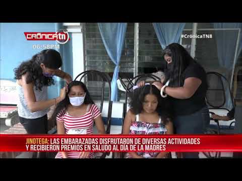 Celebran Día de las Madres a embarazadas de casa materna en Jinotega – Nicaragua