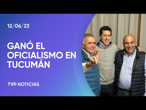 Holgada victoria del peronismo en Tucumán: Jaldo será el nuevo gobernador de la provincia