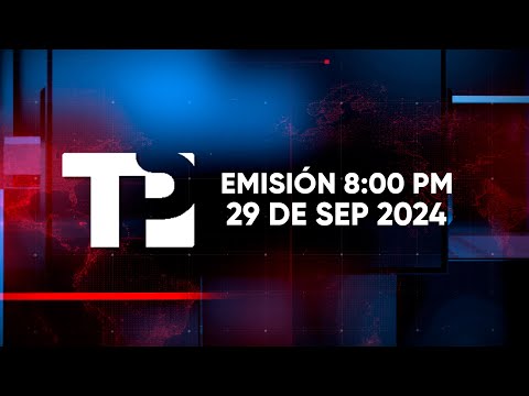 Telepacífico Noticias - Emisión 8:00 PM | 29 septiembre 2024