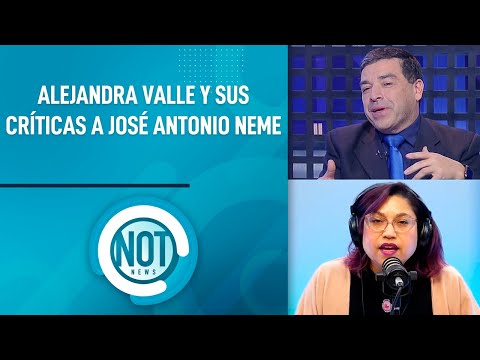 Ale Valle habla de la posición de una periodista DOLIDA, Juan Mena Concejal Santiago | Not News