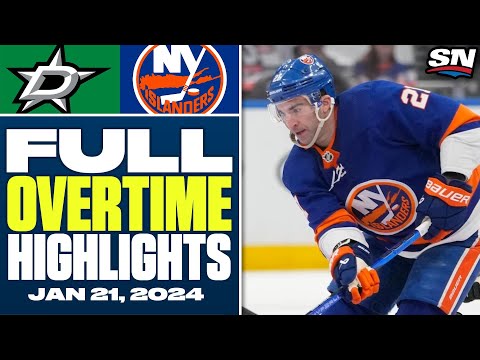 Dallas Stars at New York Islanders | FULL Overtime Highlights