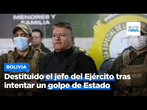 Destituido el jefe del Ejército tras intentar un golpe de Estado en Bolivia