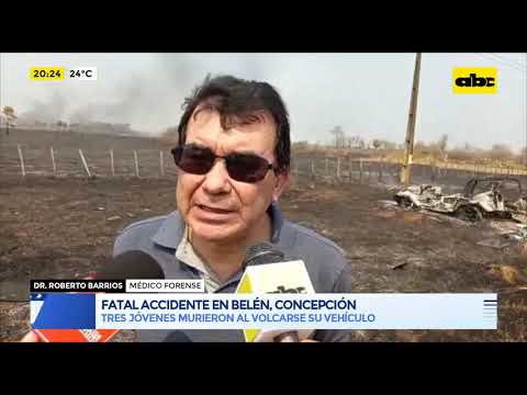 Fatal accidente en Belén, Concepción