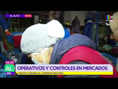 Operativos y controles en mercados de El Alto