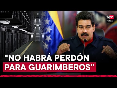 Venezuela: Nicolás Maduro anuncia creación de cárceles de máxima seguridad para manifestantes