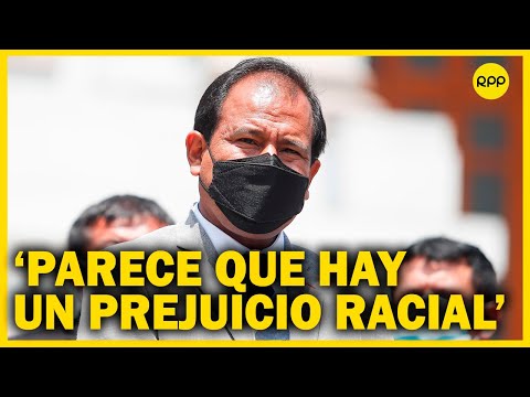 Edgar Tello: “podríamos decir que hay un prejuicio racial” contra presidente Pedro Castillo