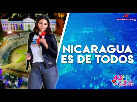 En Vivo: Nicaragua es de Todos – Belya en el 43 Aniversario de la Revolución Popular Sandinista