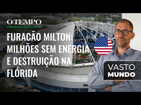 Aquecimento do Atlântico 'bombou' furacão Milton