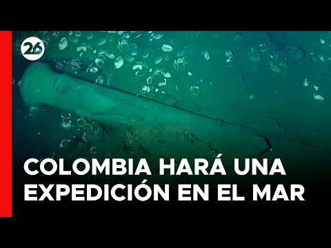 COLOMBIA |  Histórica expedición para recuperar objetos del galeón San José