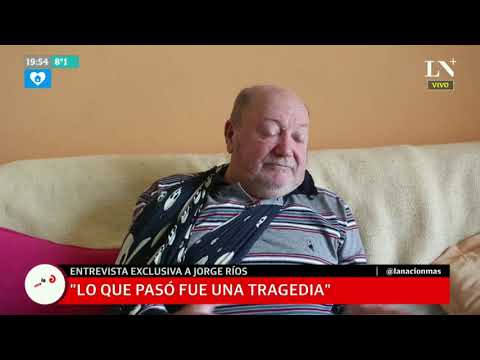 Entrevista exclusiva a Jorge Ríos, el jubilado que mató a un ladrón