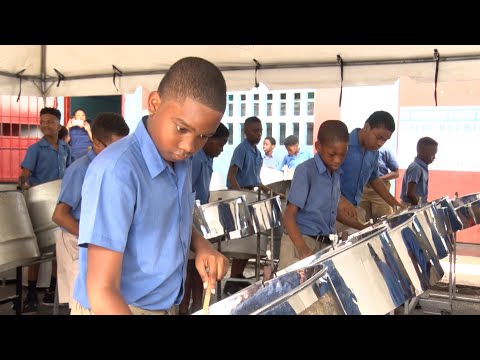 New Steelpans For 12-Time Junior Panorama Champs