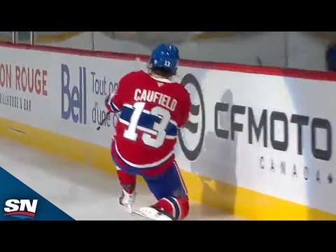 Canadiens Cole Caufield Buries Fifth Goal In Four Games With Breakaway Tuck