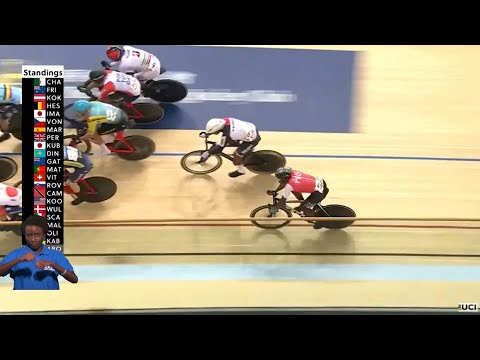 TT Cyclists In Action At UCI Track Nations Cup In China