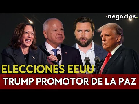 ELECCIONES EEUU: Trump promotor de la paz, lento debate entre Vance y Walz y Kamala equidistante