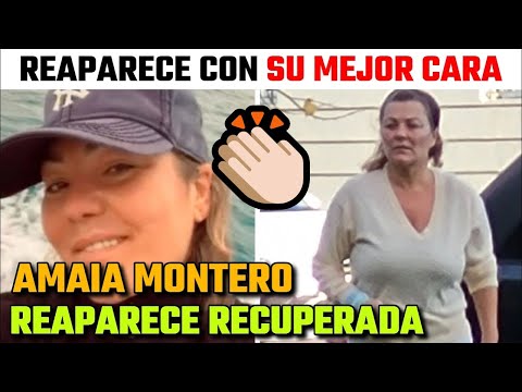 Amaia Montero REAPARECE muy RECUPERADA tras su ULTIMO INGRESO