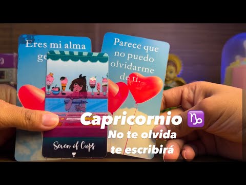 CAPRICORNIO | RECIBES UN MENSAJE INESPERADO EN AGOSTO. ALGUIEN QUIERE RETOMAR- NUEVOS COMIENZOS