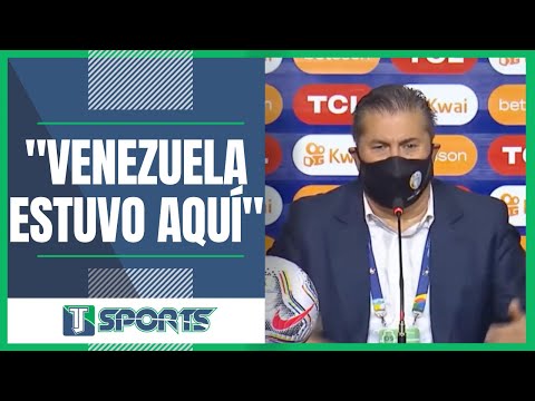 AFIRMA José Peseiro que el EMPATE de Venezuela ante Colombia DA CONFIANZA a La Vinotinto