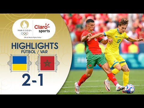 Ucrania [2-1] Marruecos: Fútbol - Fase de grupos, varonil en #Paris2024 | Highlights