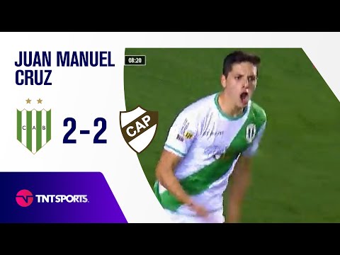 Gol de Juan Manuel Cruz (2-2) Banfield vs Platense | Fecha 9 - Torneo de la Liga 2021