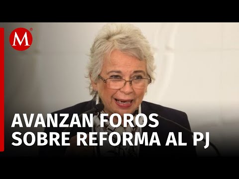 Hay grandes problemas que resolver con esta reforma: Olga Sánchez Cordero sobre Foros al PJ