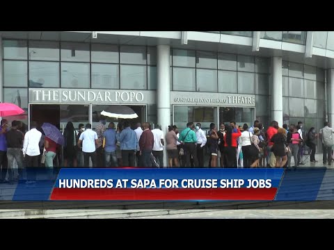 Long Lines At SAPA For Cruise Ship Jobs