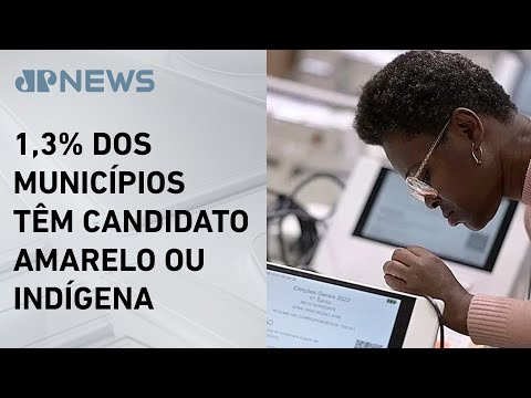 Apenas 35,6% dos candidatos se declaram negros