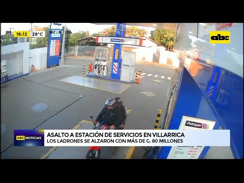 Millonario asalto a una estación de servicios en Villarrica