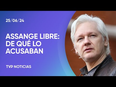 Julian Assange recuperó su libertad