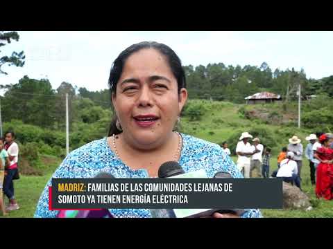 Gobierno garantiza energía eléctrica en frontera de Somoto - Nicaragua
