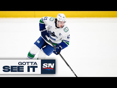 Gotta See It: Canucks Hughes Pots 13th On The Year With Backhand Snipe