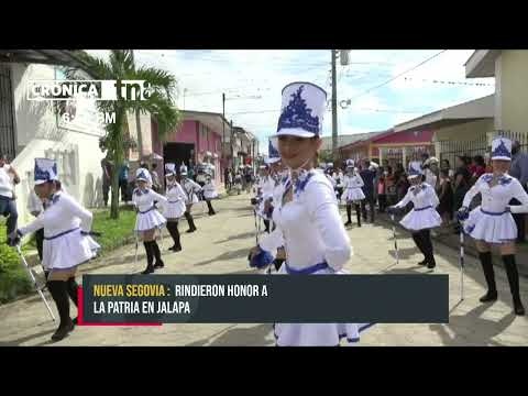 Al ritmo de bandas rítmicas, Jalapa celebra la Independencia de Centro América - Nicaragua