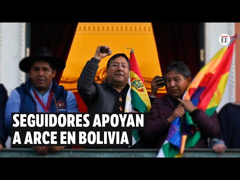 Luis Arce agradeció a sus seguidores tras el intento de golpe de estado en Bolivia | El Espectador