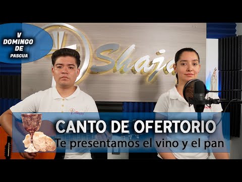CANTO DE OFERTORIO  Te presentamos el vino y el pan | SHAJAJ Ministerio Católic.