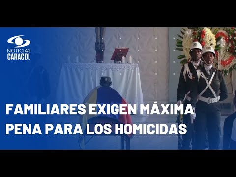 Así se vivieron las exequias de los tres policías asesinados en Morales, Cauca