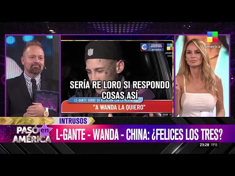 L- GANTE pasó de WANDA NARA a LA CHINA SUÁREZ