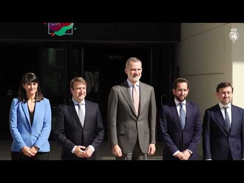 Visita de Don Felipe al ‘HUB’ audiovisual “Madrid Content City”